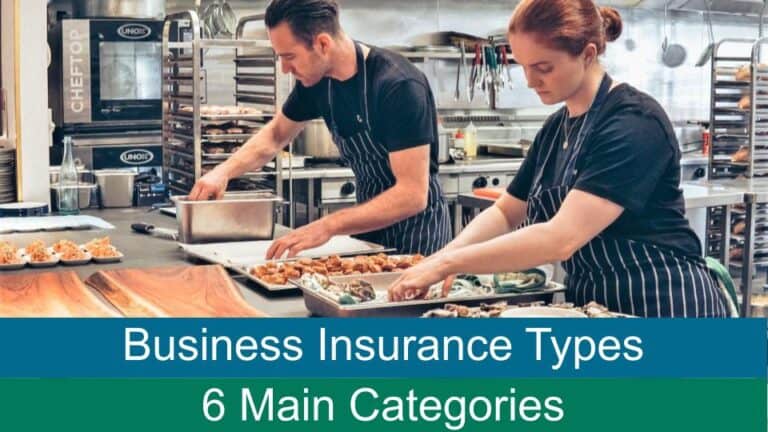 6 main categories of business insurance by Prosperity Quarterback, Rich DiPippo